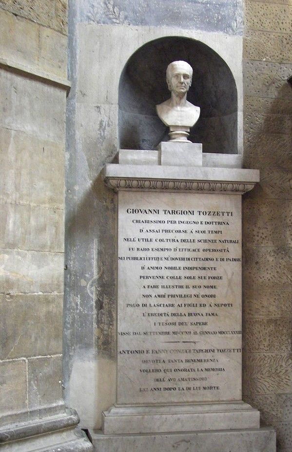 Targioni Tozzetti una famiglia di scienziati e uomini illustri • Nove