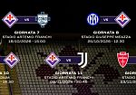 Fiorentina - Juventus domenica 8 novembre ore 20,45