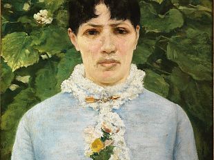 il-ritratto-di-signora-in-giardino-di-silvestro-lega-alla-galleria-darte-moderna
