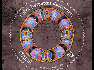 francobollo-dedicato-al-codex-purpureus-rossanensis