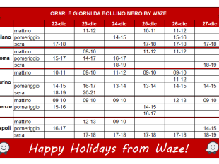 traffico-a-natale-ecco-giorni-e-orari-da-bollino-nero-secondo-waze