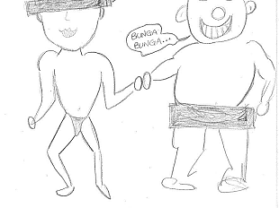 b012082118-renzi-e-il-bunga-bunga-di-arcore