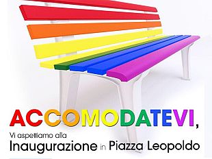piazza-leopoldo-arriva-la-panchina-arcobaleno