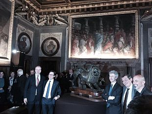 g7-della-cultura-in-palazzo-vecchio-la-chimera-di-arezzo