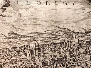 lantica-firenze-in-una-stampa-del-1557-acquistata-dagli-uffizi