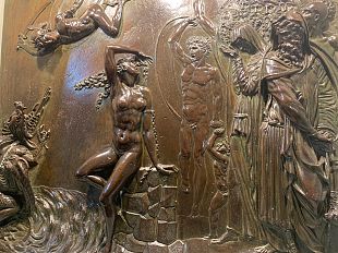 bargello-restaurato-grazie-alla-biennale-rilievo-di-bronzo-del-cellini