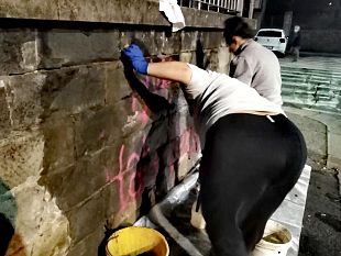 chiesa-del-galluzzo-muro-liberato-dalle-scritte-rosa