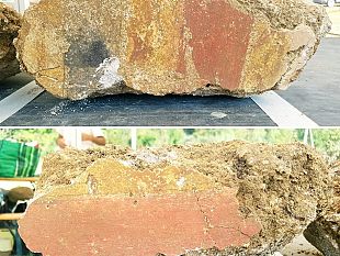 frammenti-di-affreschi-databili-tra-il-iv-e-v-secolo-ritrovati-nella-villa-romana-di-aiano