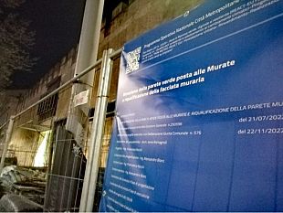 il-verde-morto-verticale-lascia-la-parete-delle-murate