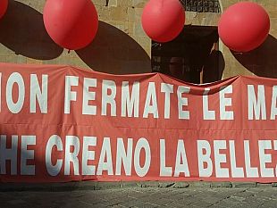 richard-ginori-oggi-flash-mob-dei-lavoratori-al-bargello