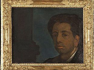 b001282000-il-giallo-del-de-chirico-restaurato-autoritratto-con-colonna