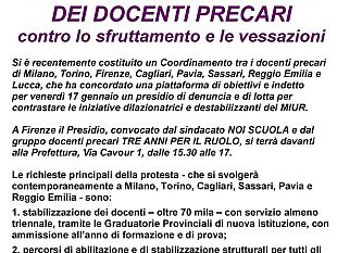 docenti-precari-presidio-a-firenze