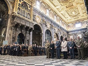 il-precetto-pasquale-interforze-celebrato-presso-la-santissima-annunziata