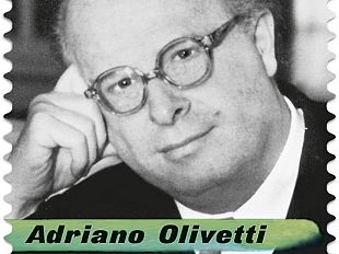 adriano-olivetti-e-la-sua-lettera-22-emessi-due-francobolli