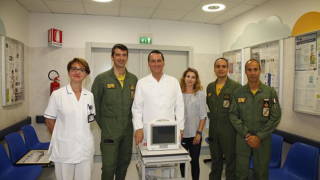 San Giuseppe Empoli: donazione dei militari della 46° Brigata Aerea di Pisa