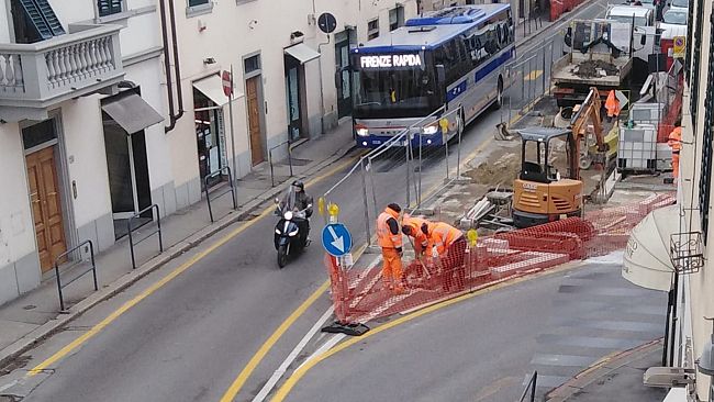 Galluzzo, cambia il traffico dal 31 luglio al 4 agosto