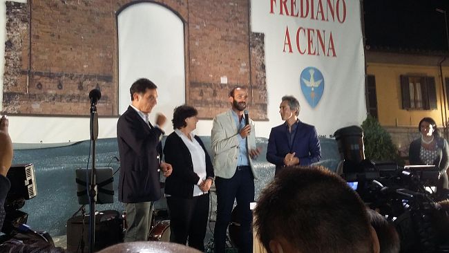 Paulo Sousa premiato con il Torrino d'oro a San Frediano