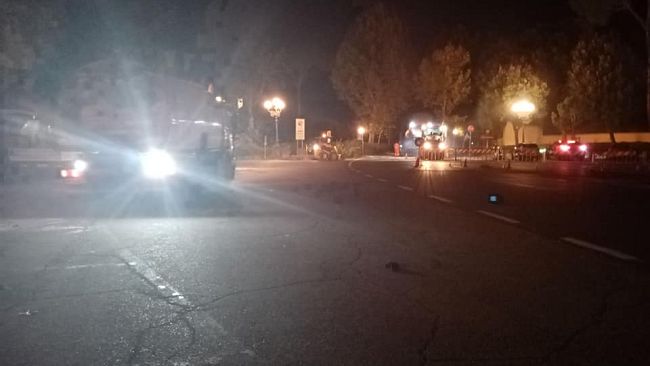 Galluzzo e Due Strade, asfaltature notturne