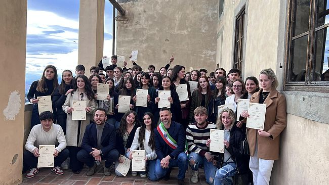 Bagno a Ripoli, i 169 più bravi a scuola premiati al Bigallo