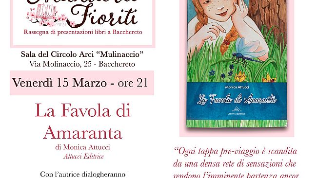 'Mandorli fioriti', letture emozionali a Bacchereto