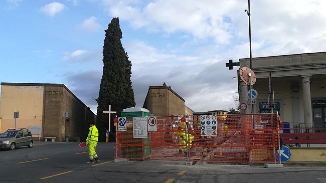 Trespiano, finalmente un marciapiede sulla Bolognese