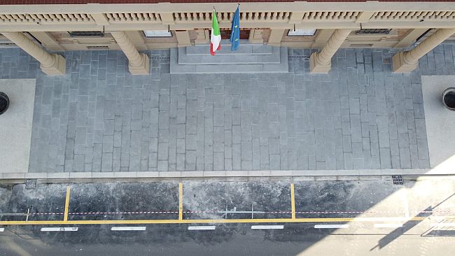 Borgo San Lorenzo, pronta la nuova Piazza Dante: le foto