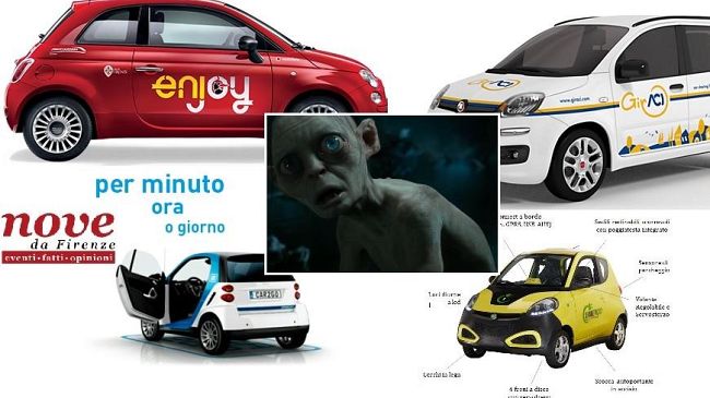 Auto condivise a Firenze: Share'Ngo, Enjoy, Car2go e GirAci