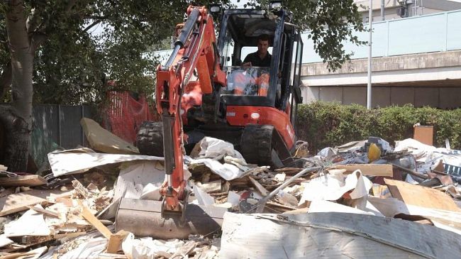 Nuovo spazio verde al posto dei capannoni abbandonati