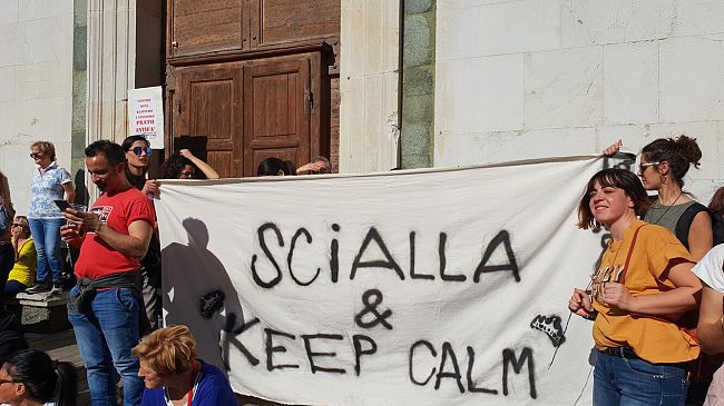 Prato: alla contromanifestazione 5.000 persone