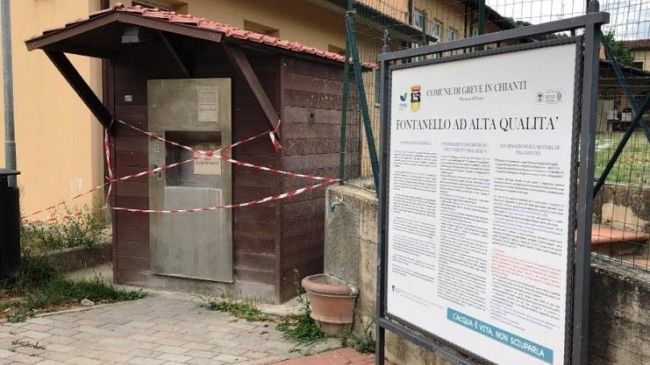 Il fontanello di San Polo in Chianti torna in funzione
