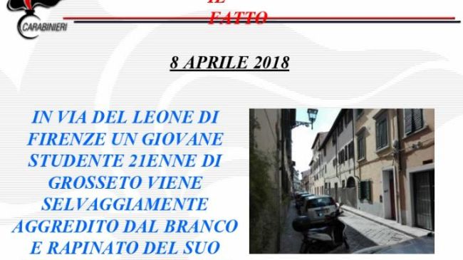 Violenta aggressione nel centro di Firenze: fermato gruppo di minorenni