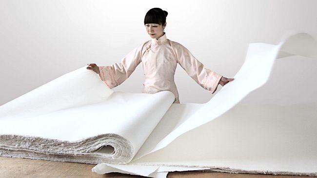 Arte cinese: tecnica su carta di riso