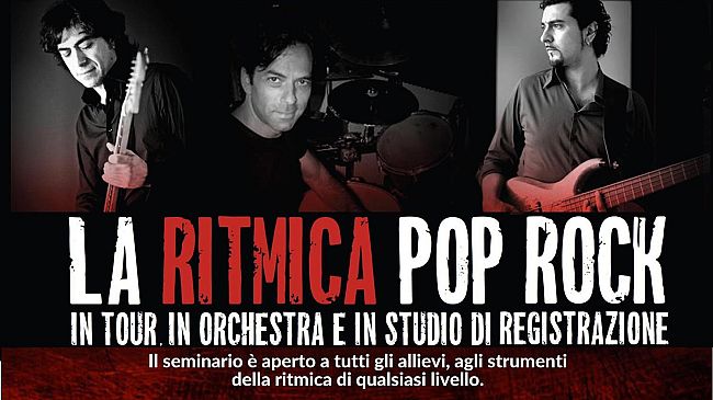 Ritmica Pop Rock con il trio Costa-Dei Lazzaretti-Guarini