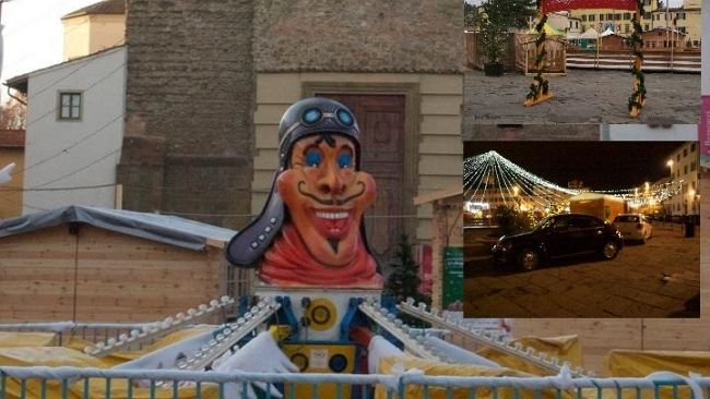 Carmine tra Babbo Natale e Luna Park: i commenti dei fiorentini