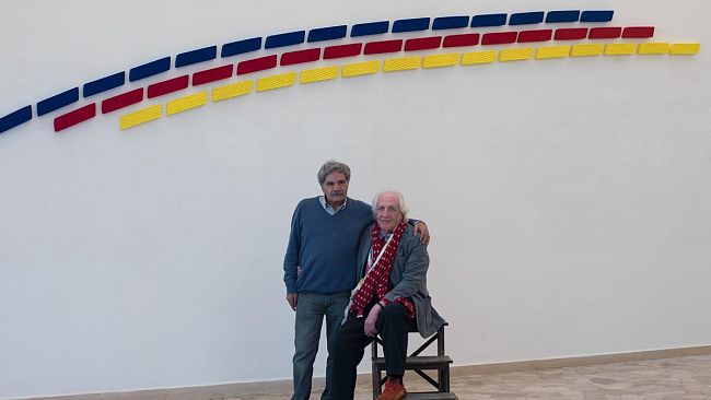 Pino Pinelli... Pittura BL.R.G.+B.