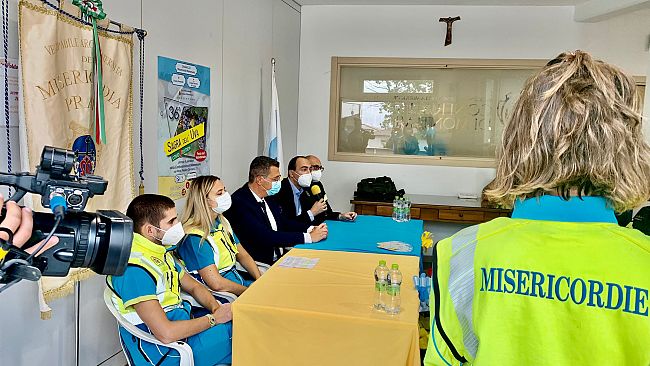 A Montemurlo esercitazione per ritrovare una persona dispersa