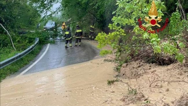 Maltempo, prorogata l'allerta arancione sull'Alto Mugello 