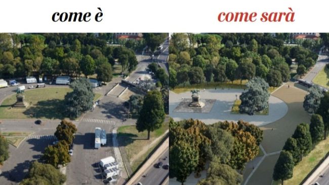 Cascine, la rinascita di Piazza Vittorio Veneto