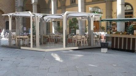 Piano del Comune di smantellare 1.000 dehors?