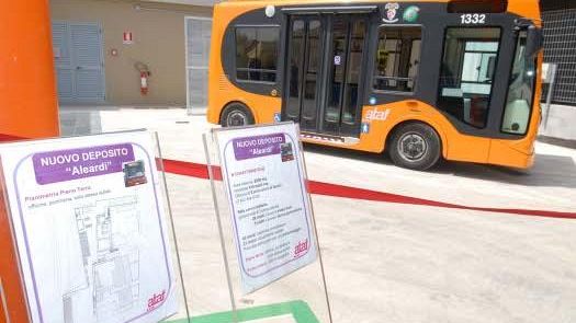 Inaugurato il deposito per i bus Ataf elettrici