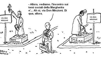 Campagna elettorale, o scherzo di Carnevale?