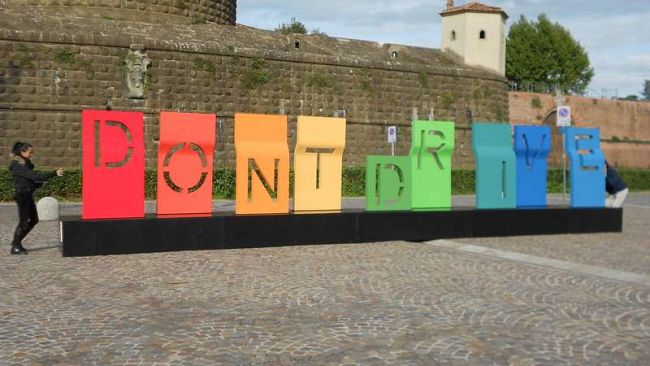 Sicurezza stradale: la seconda installazione di “guerrilla marketing”