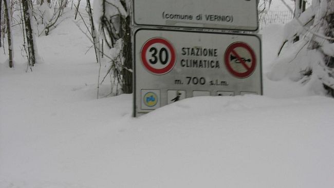 Neve: strade percorribili senza particolari problemi