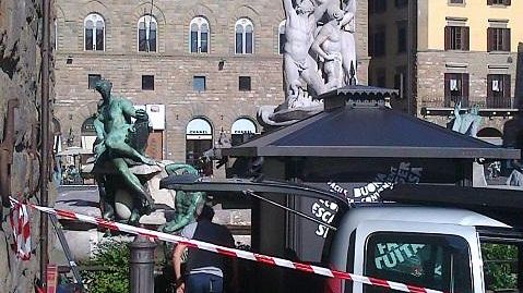 Fontanello in piazza della Signoria, ma non piace a nessuno