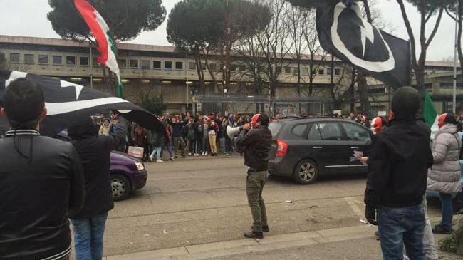 Manifestazione antifascista a Chianciano
