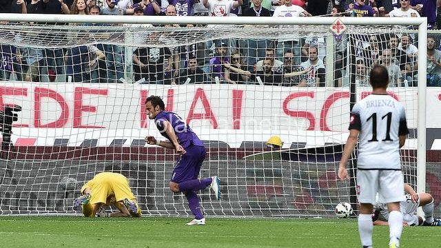 Fiorentina: Ilicic e Gilardino stendono il Cesena
