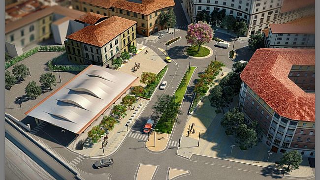 Le Cure, nuova piazza con mercato: ecco come sarà