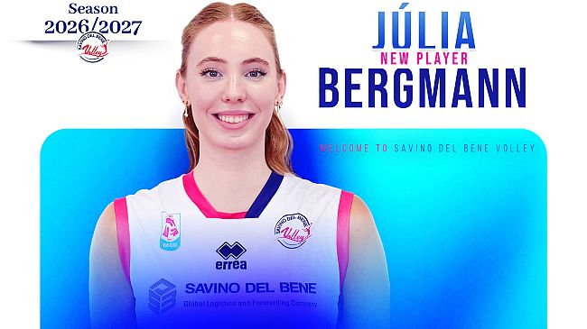 Savino Del Bene Volley: presa la schiacciatrice Júlia Bergmann