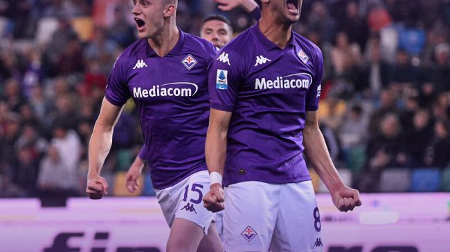 ​La Fiorentina vince a Udine e accede alla Conference