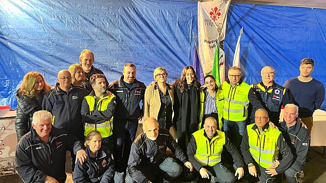 Il Comune di Firenze ringrazia la Protezione civile 